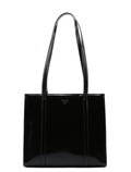 Black Spazzolato Tote