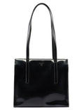 Black Spazzolato Tote