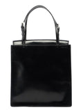 Black Spazzolato Tote