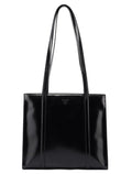 Black Spazzolato Tote