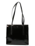 Black Spazzolato Tote