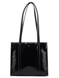 Black Spazzolato Tote