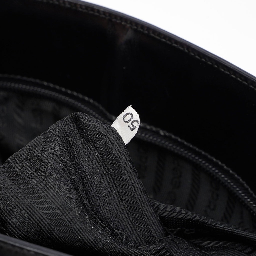 Black Spazzolato Tote