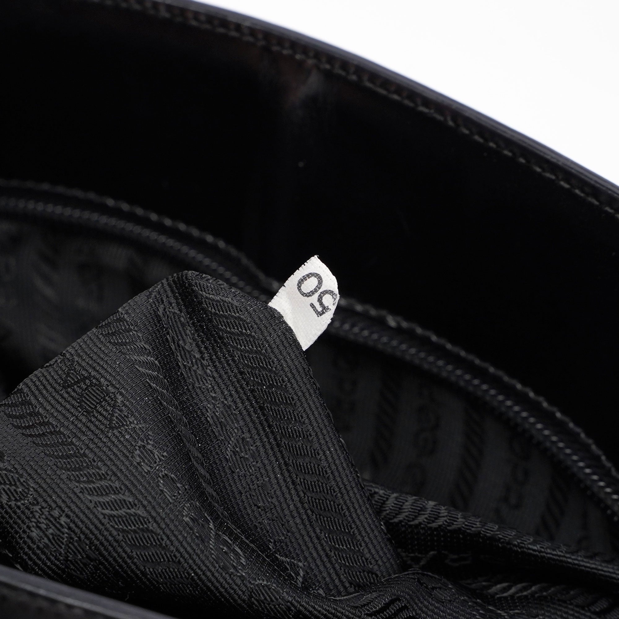 Black Spazzolato Tote