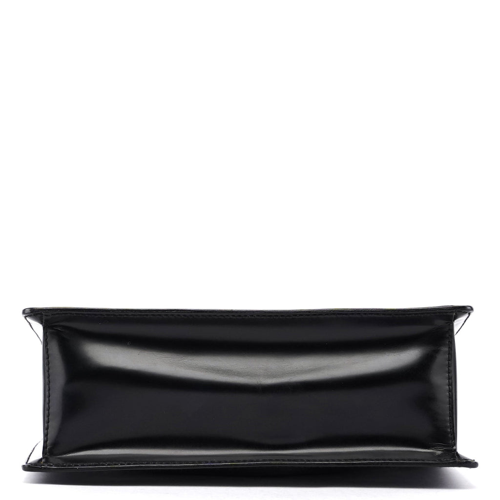 Black Spazzolato Tote