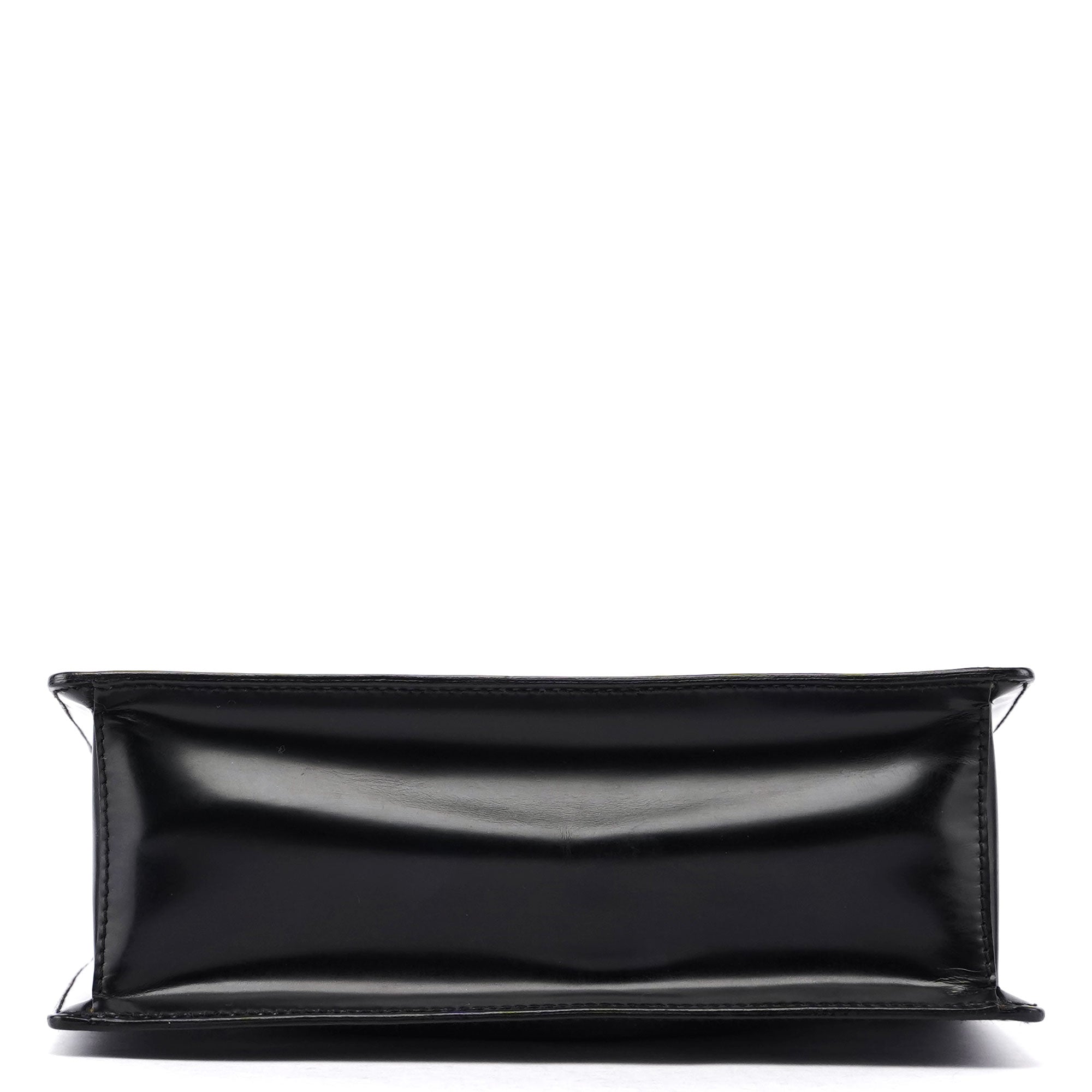 Black Spazzolato Tote