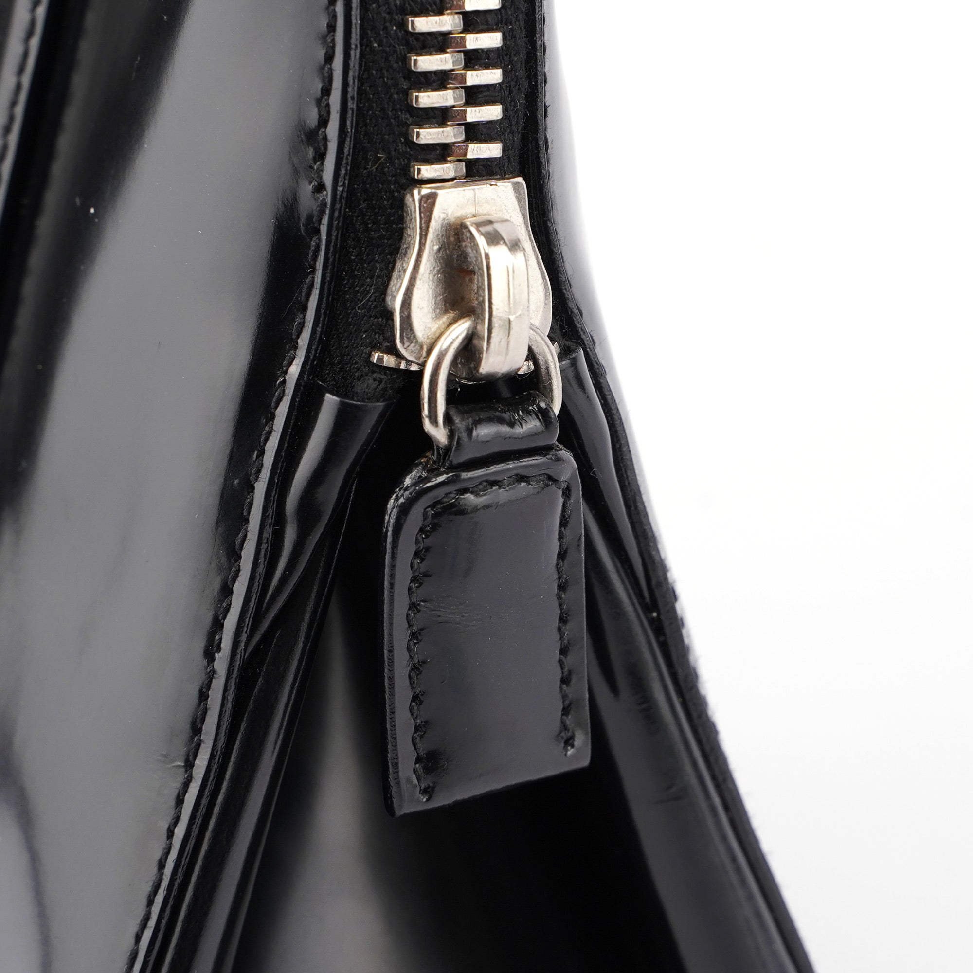 Black Spazzolato Tote