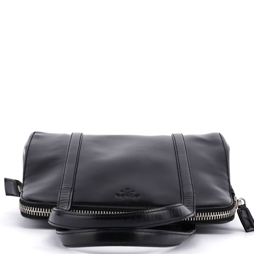 Black Spazzolato Tote