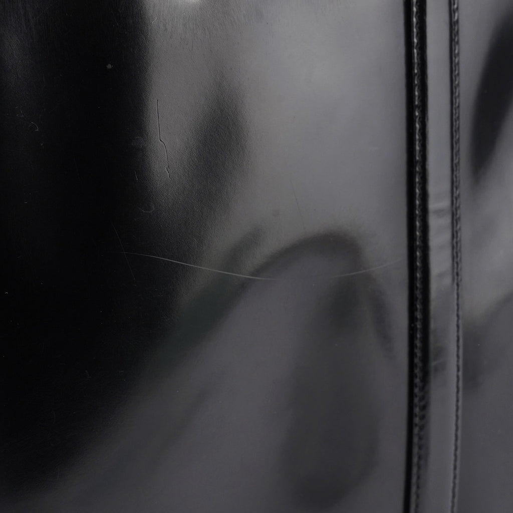 Black Spazzolato Tote
