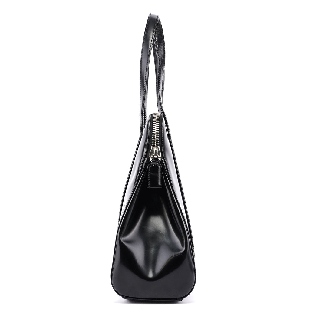 Black Spazzolato Tote