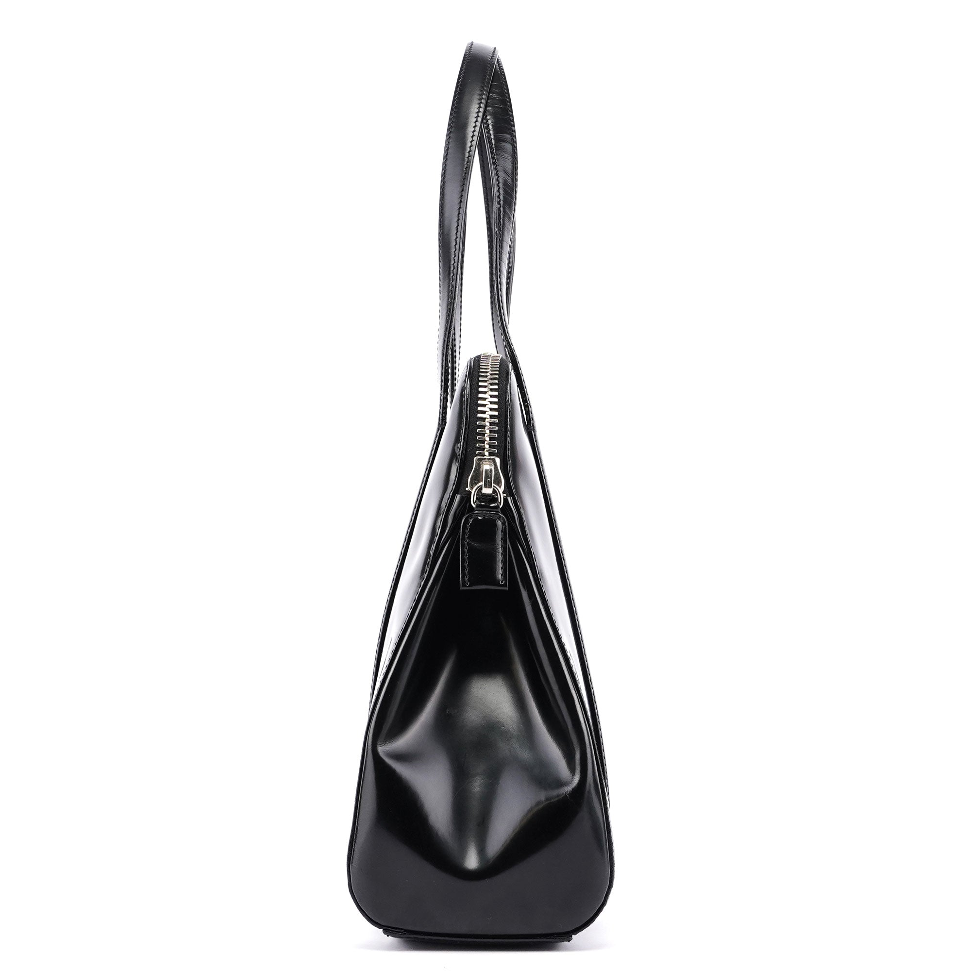 Black Spazzolato Tote