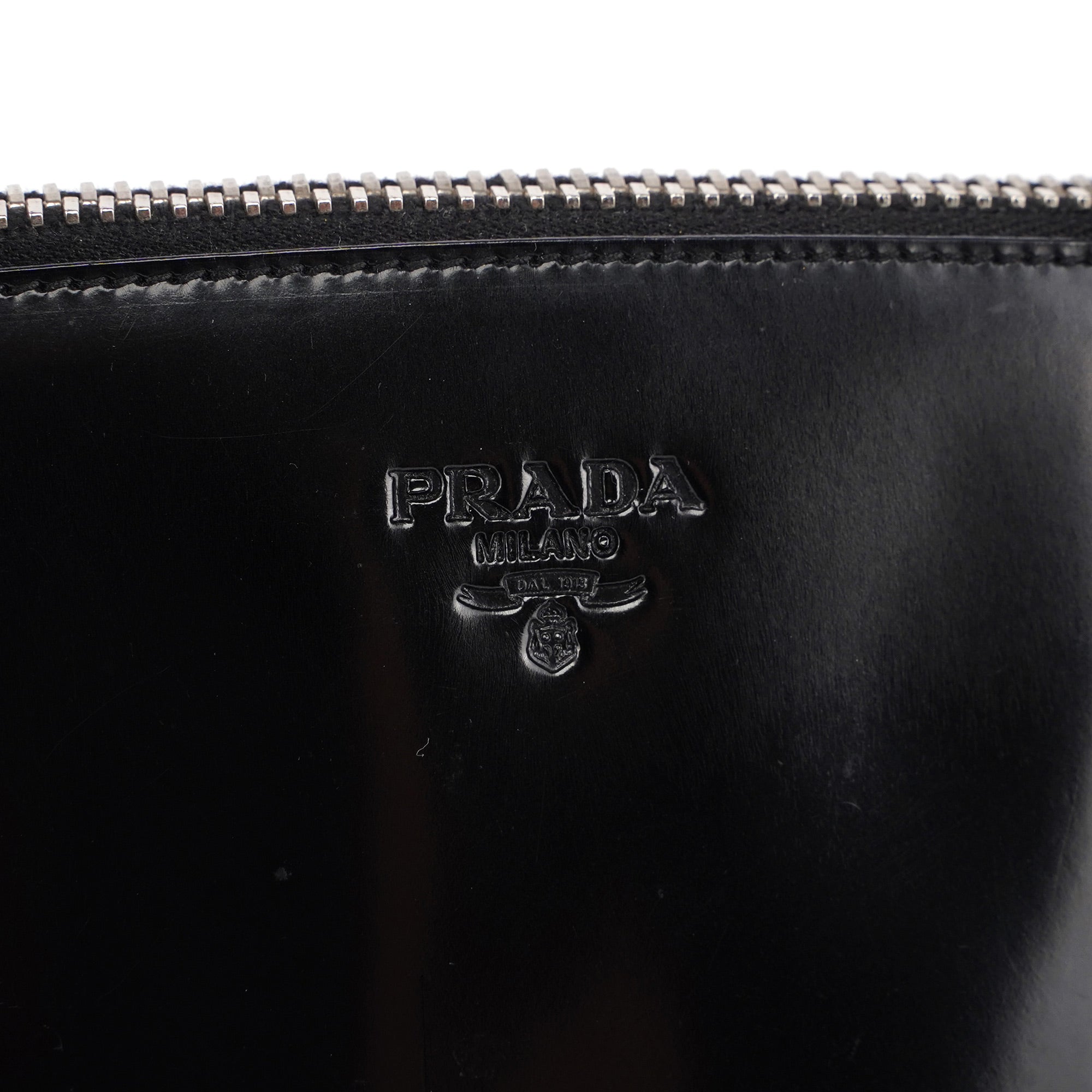 Black Spazzolato Tote