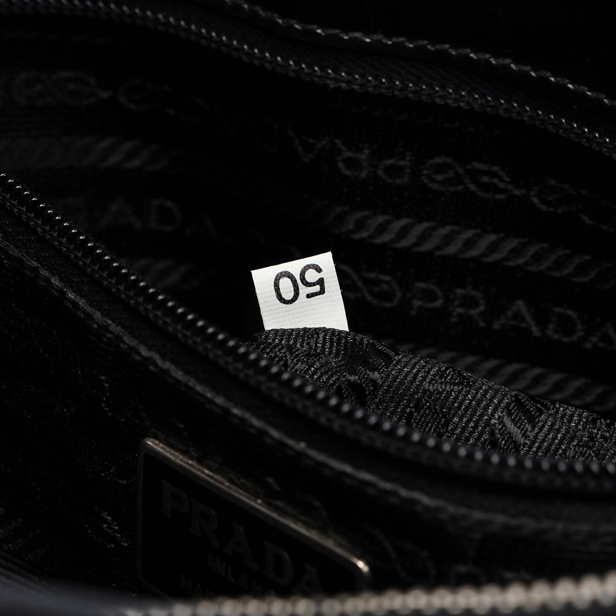Black Spazzolato Tote