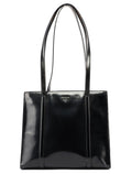 Black Spazzolato Tote