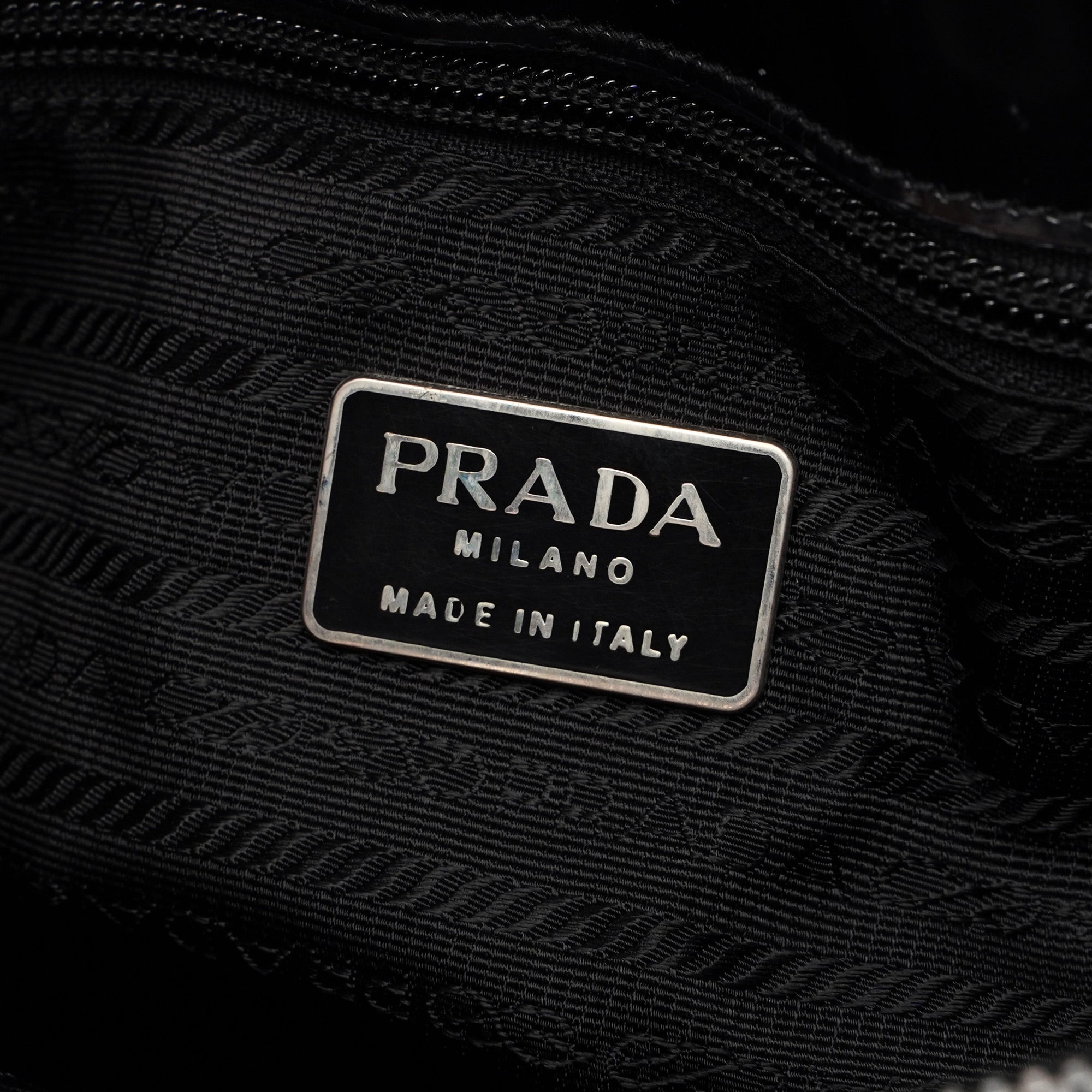 Black Spazzolato Tote