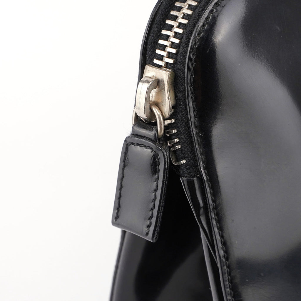 Black Spazzolato Tote Bag