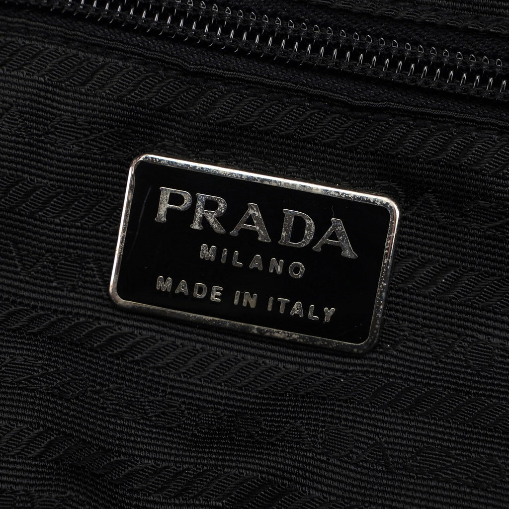 Black Spazzolato Tote Bag