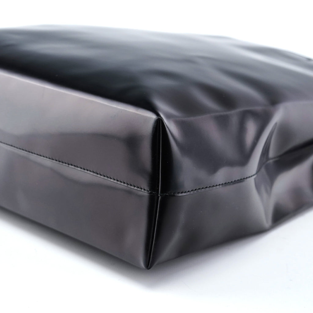 Black Spazzolato Tote Bag