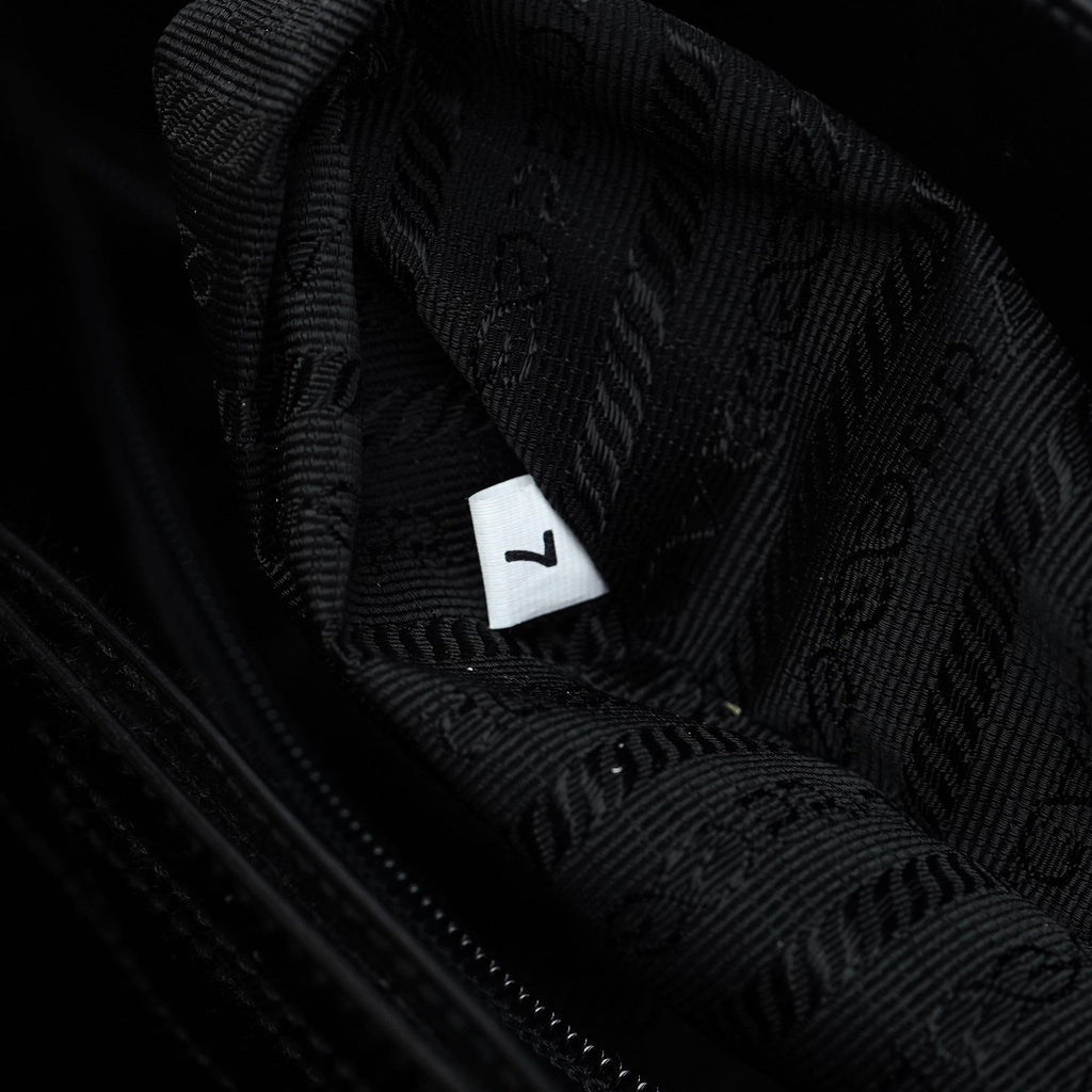 Black Spazzolato Tote Bag