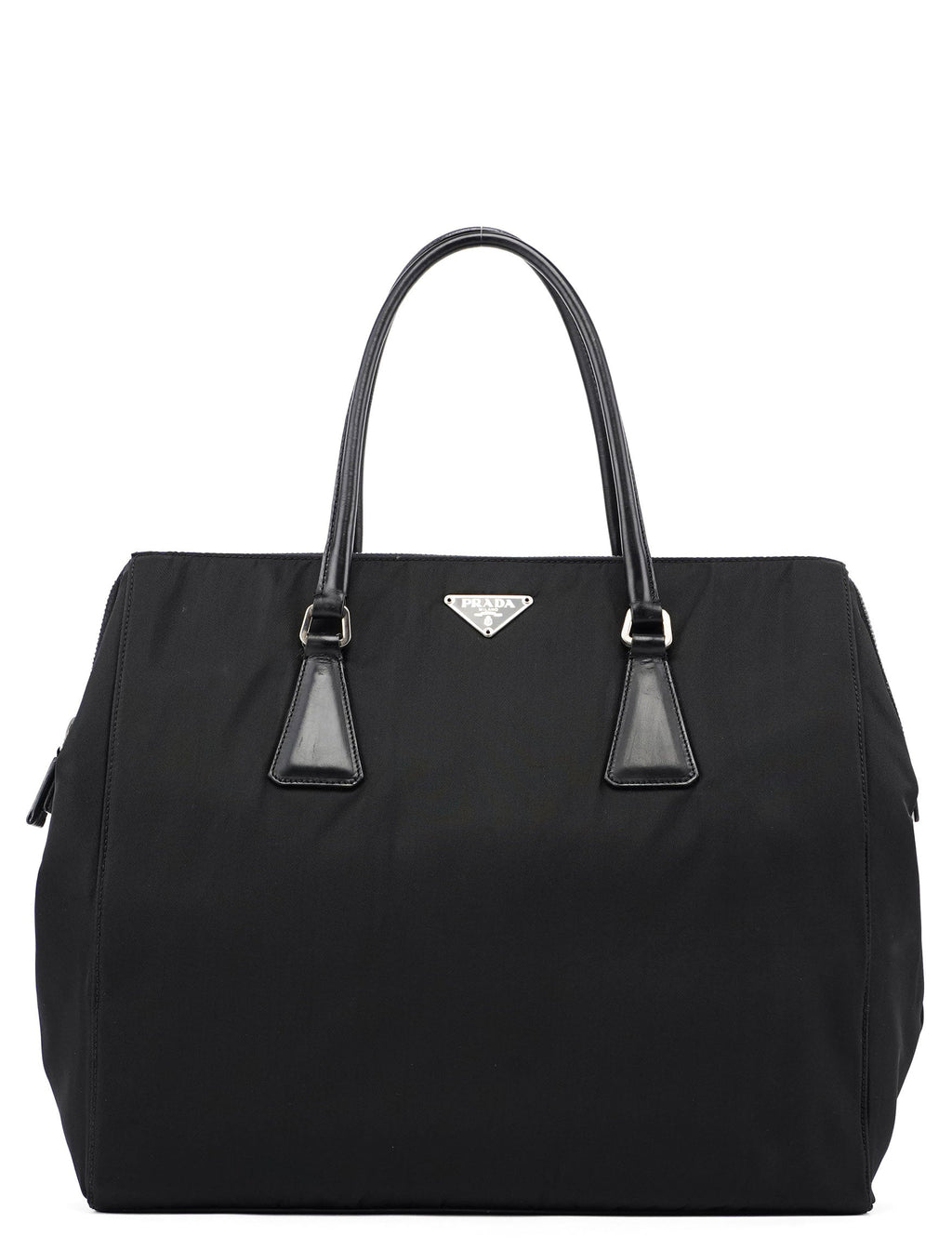 Black Tessuto Calf Tote Bag