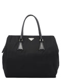 Black Tessuto Calf Tote Bag