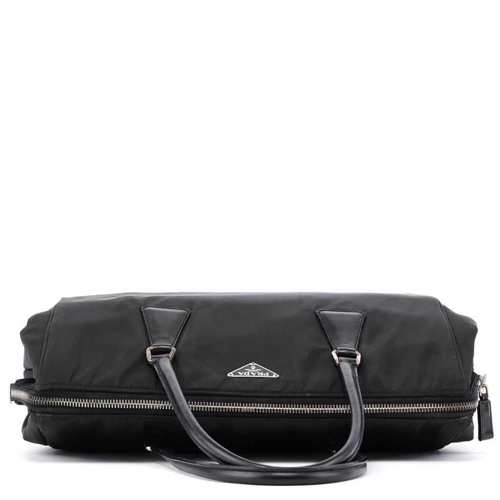 Black Tessuto Calf Tote Bag