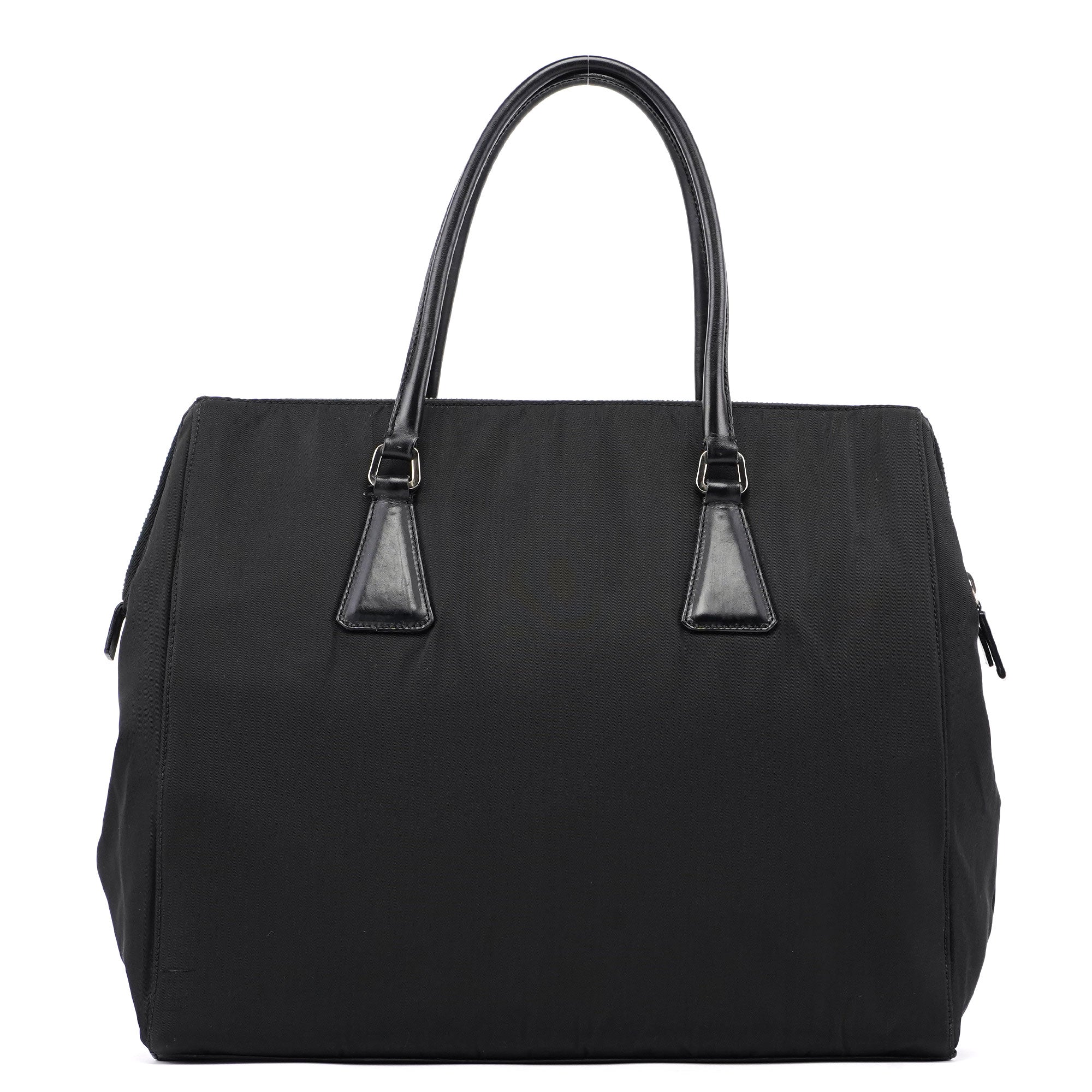 Black Tessuto Calf Tote Bag