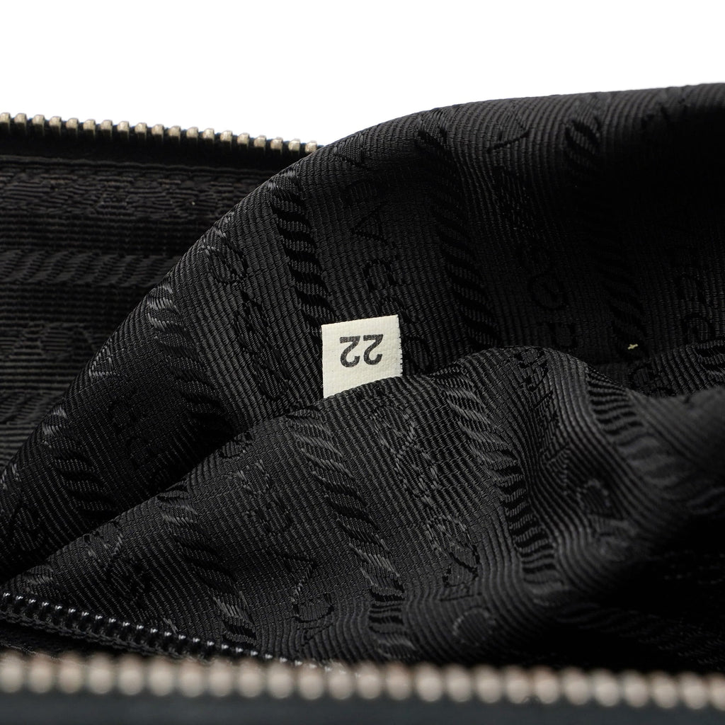Black Tessuto Calf Tote Bag