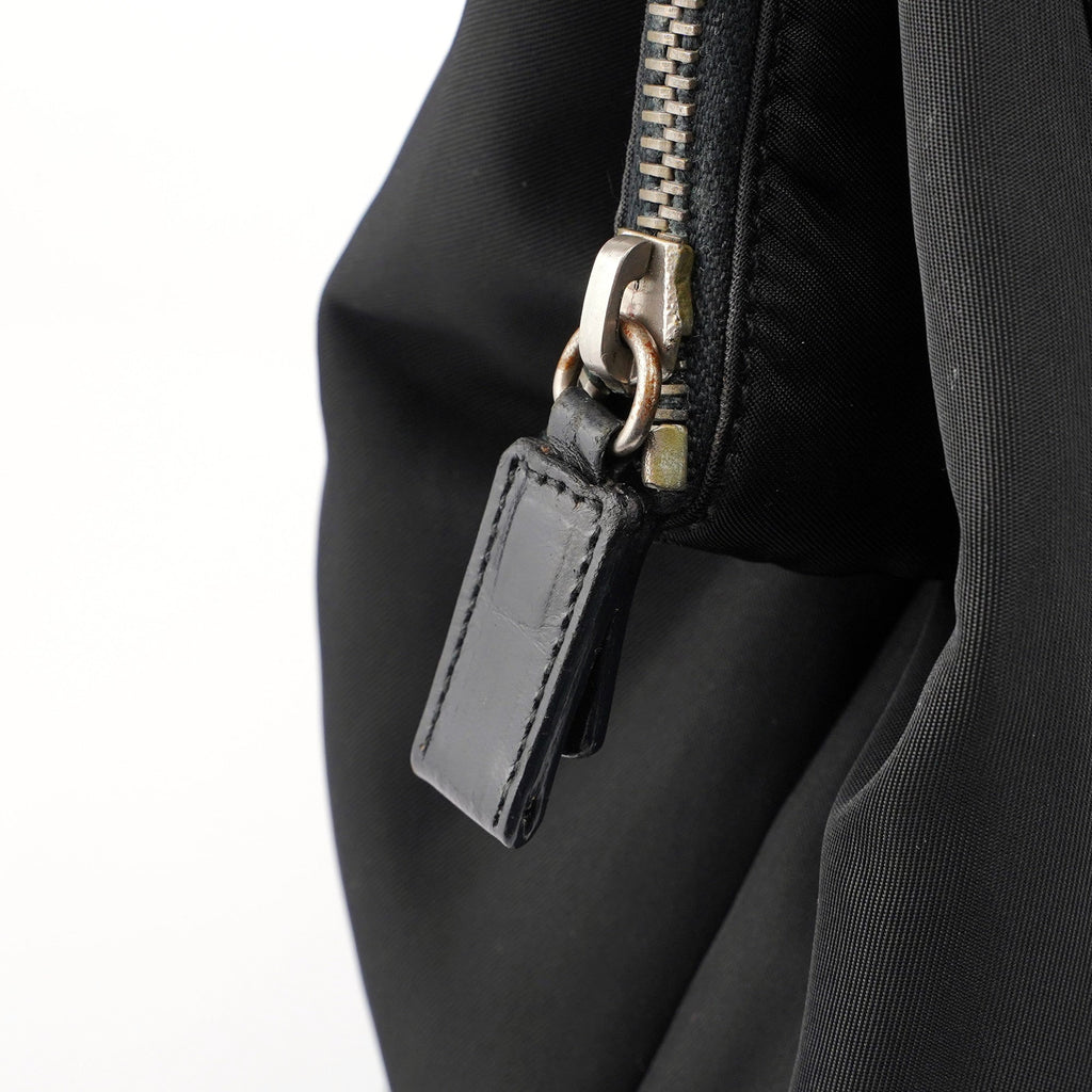 Black Tessuto Calf Tote Bag