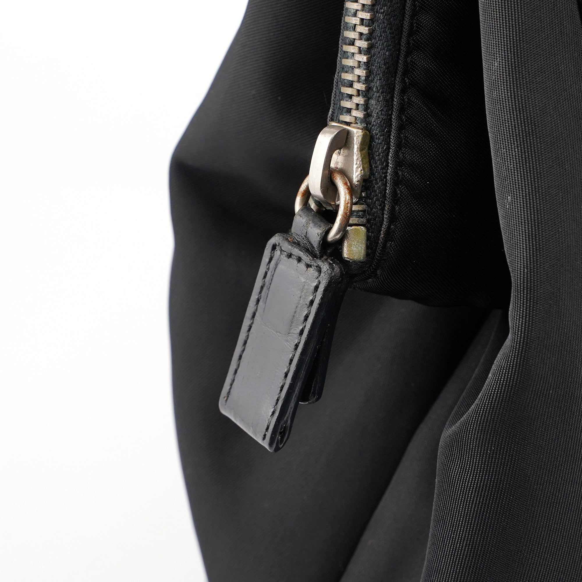 Black Tessuto Calf Tote Bag