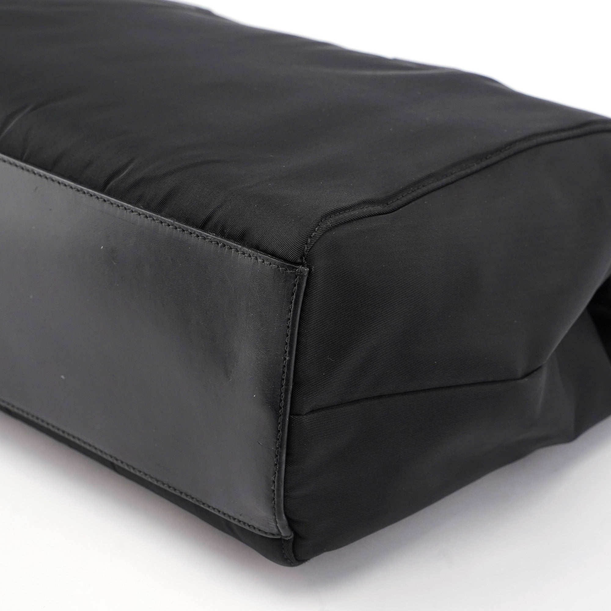 Black Tessuto Calf Tote Bag