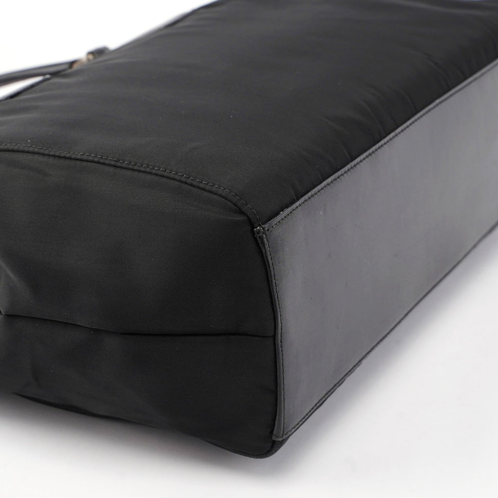 Black Tessuto Calf Tote Bag