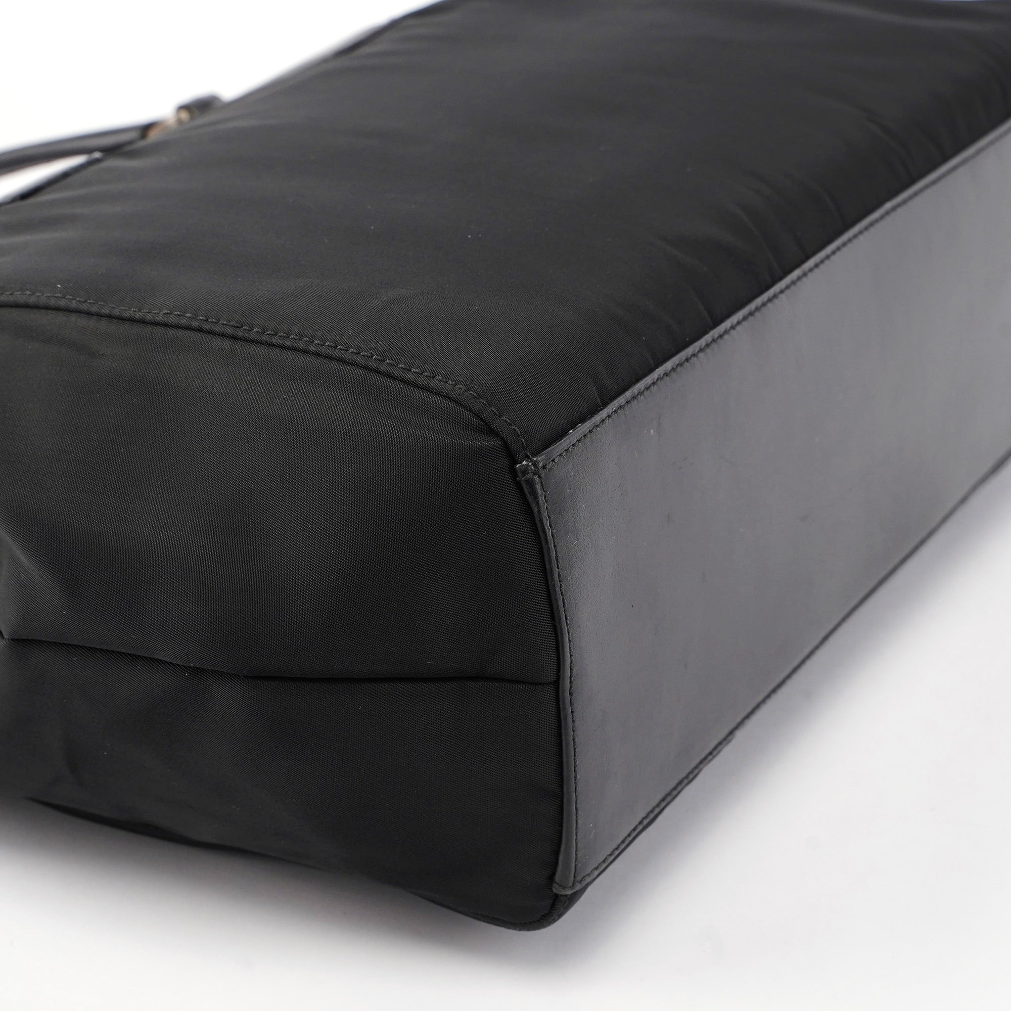 Black Tessuto Calf Tote Bag