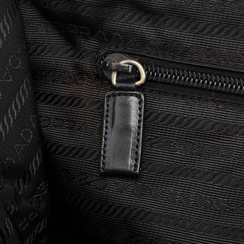 Black Tessuto Calf Tote Bag