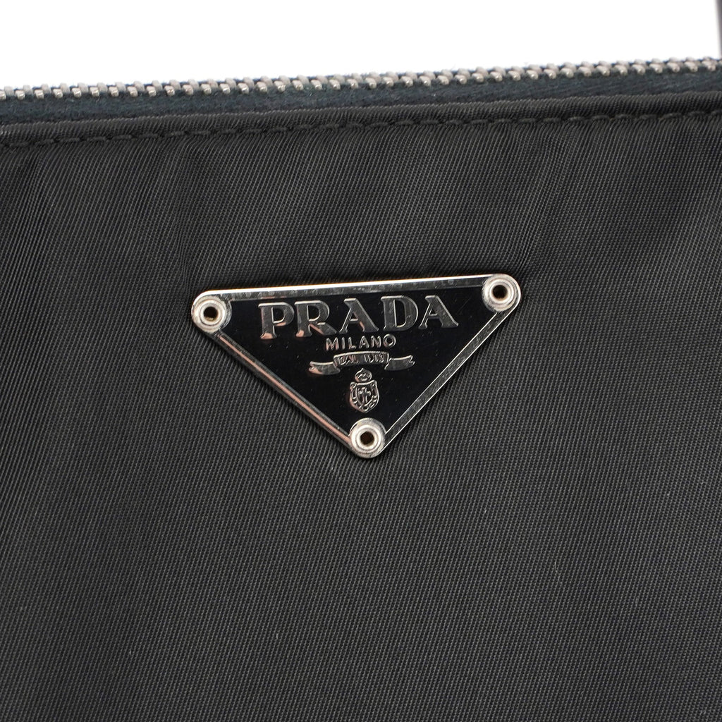 Black Tessuto Calf Tote Bag