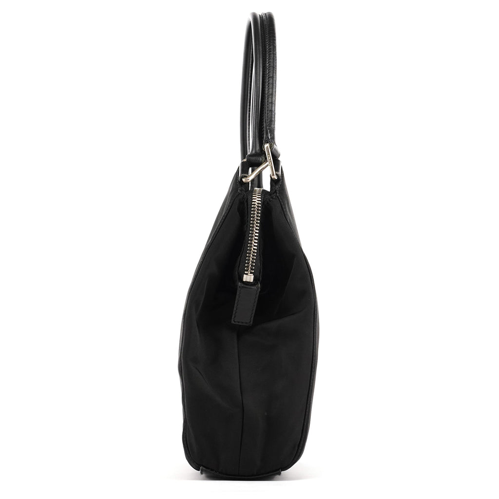 Black Tessuto Chic Nylon Shoulder Bag