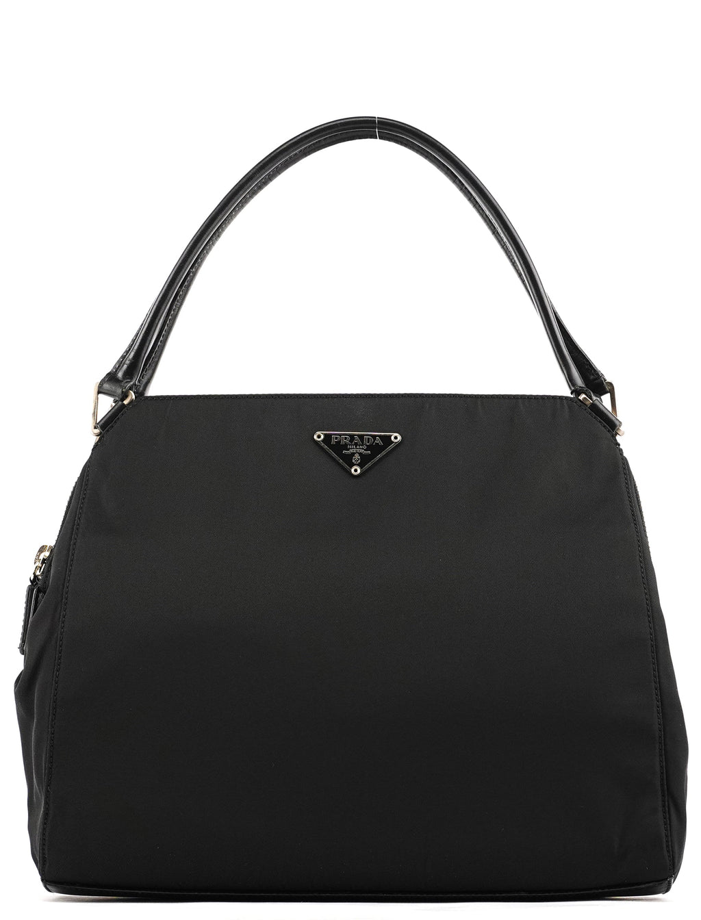 Black Tessuto Chic Nylon Shoulder Bag