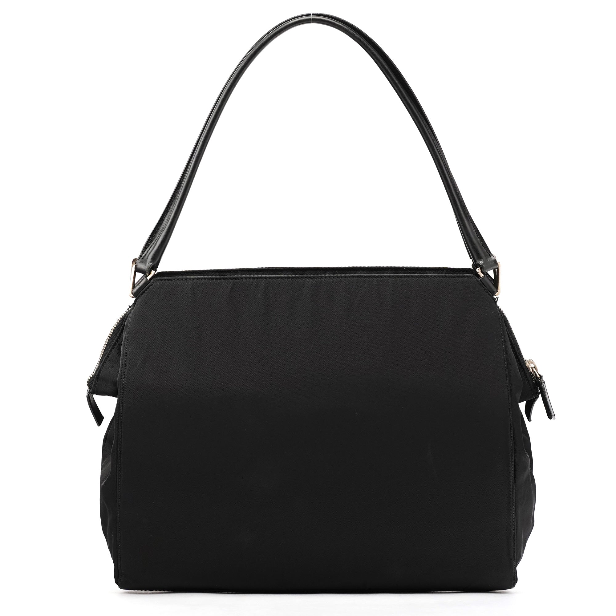 Black Tessuto Chic Nylon Shoulder Bag