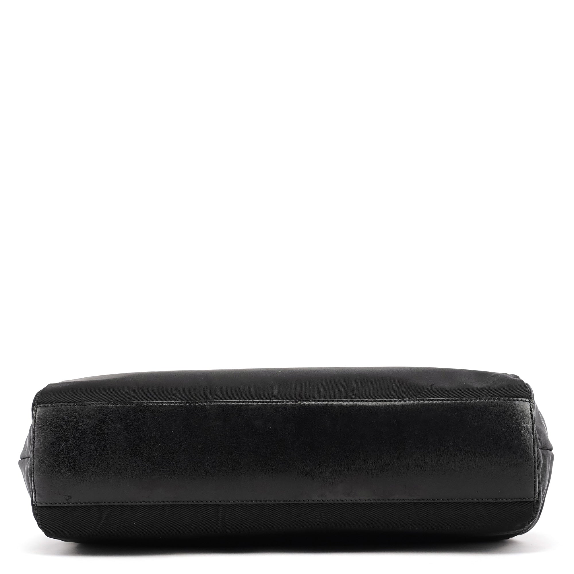 Black Tessuto Chic Nylon Shoulder Bag