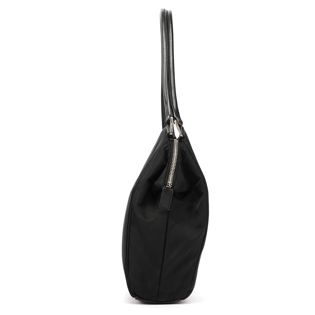 Black Tessuto Chic Nylon Shoulder Bag