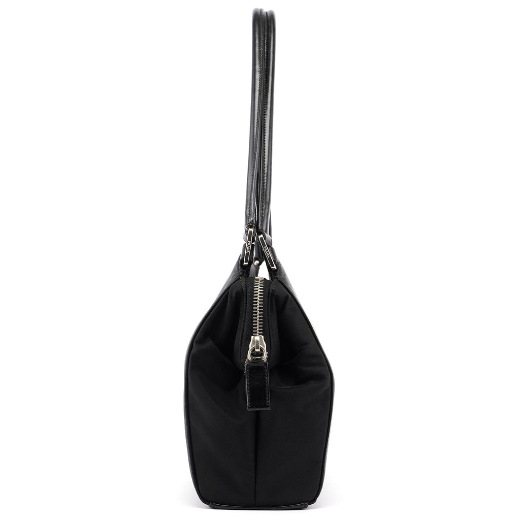 Black Tessuto Chic Shoulder Bag