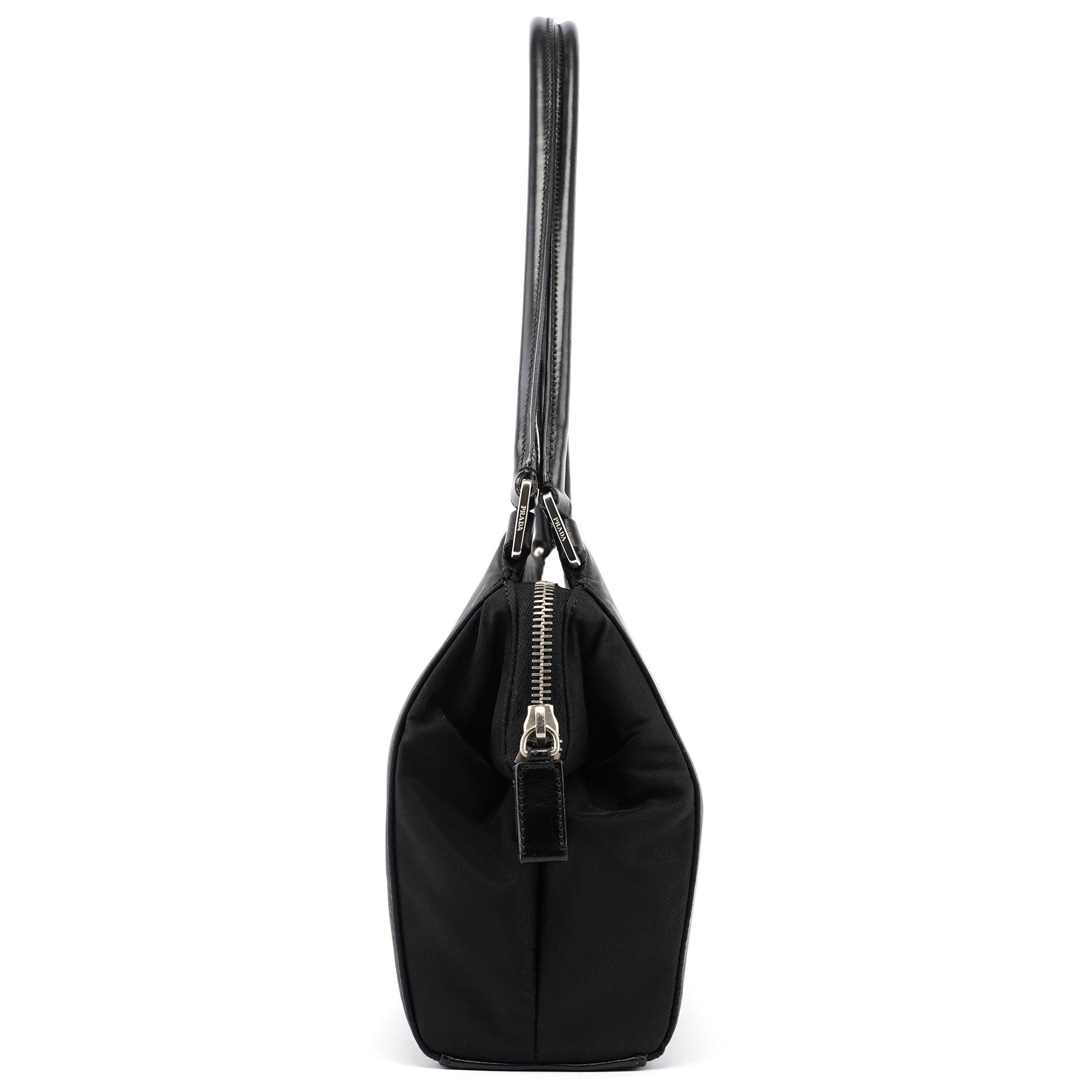 Black Tessuto Chic Shoulder Bag