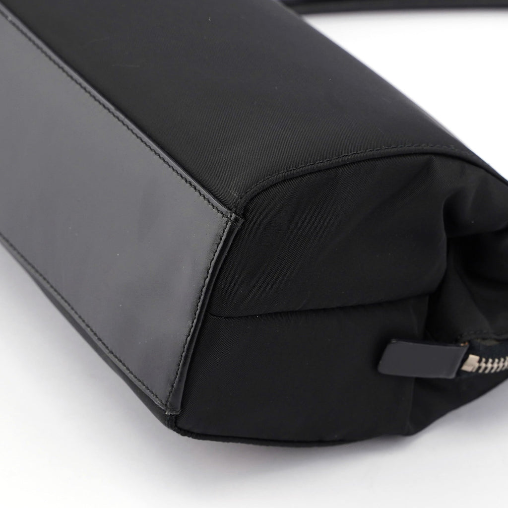 Black Tessuto Chic Shoulder Bag