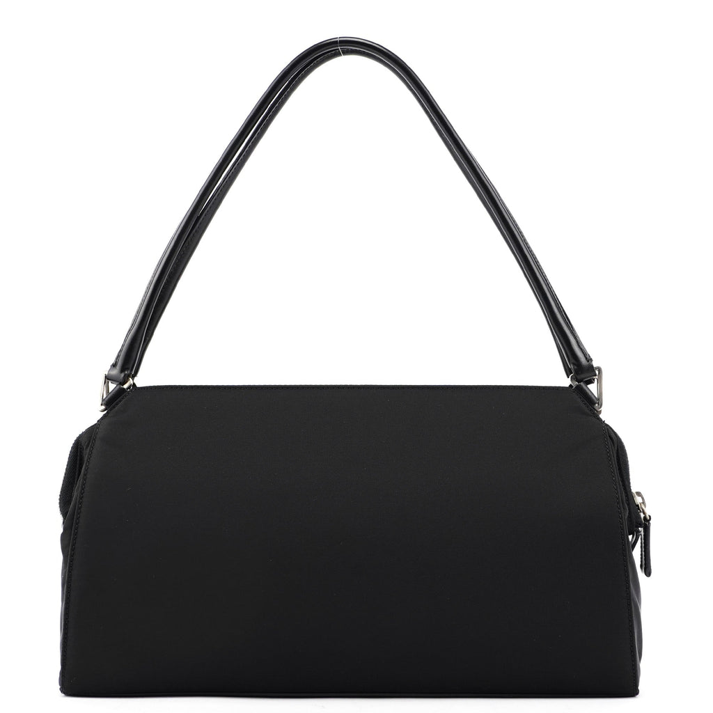 Black Tessuto Chic Shoulder Bag