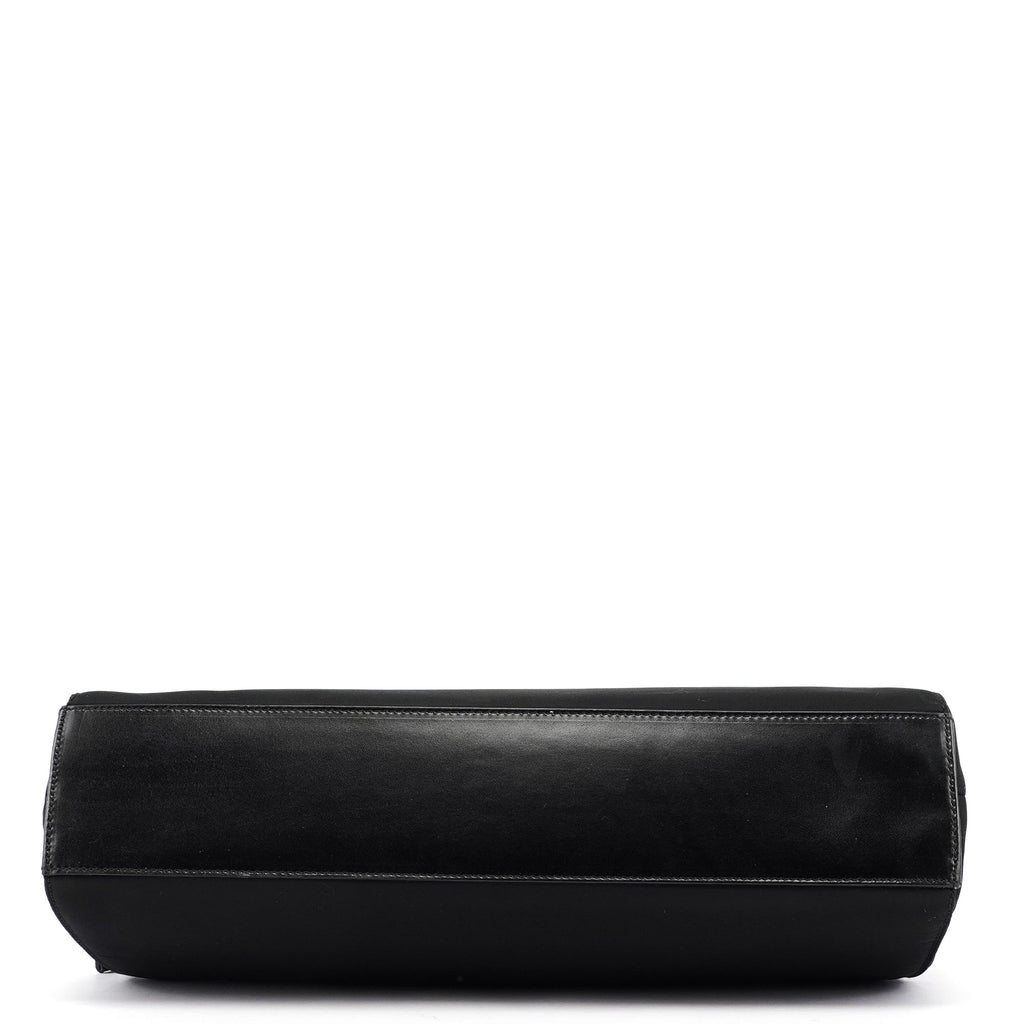 Black Tessuto Chic Shoulder Bag