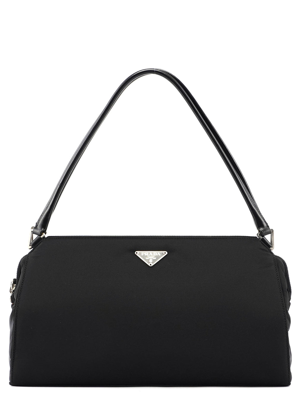 Black Tessuto Chic Shoulder Bag