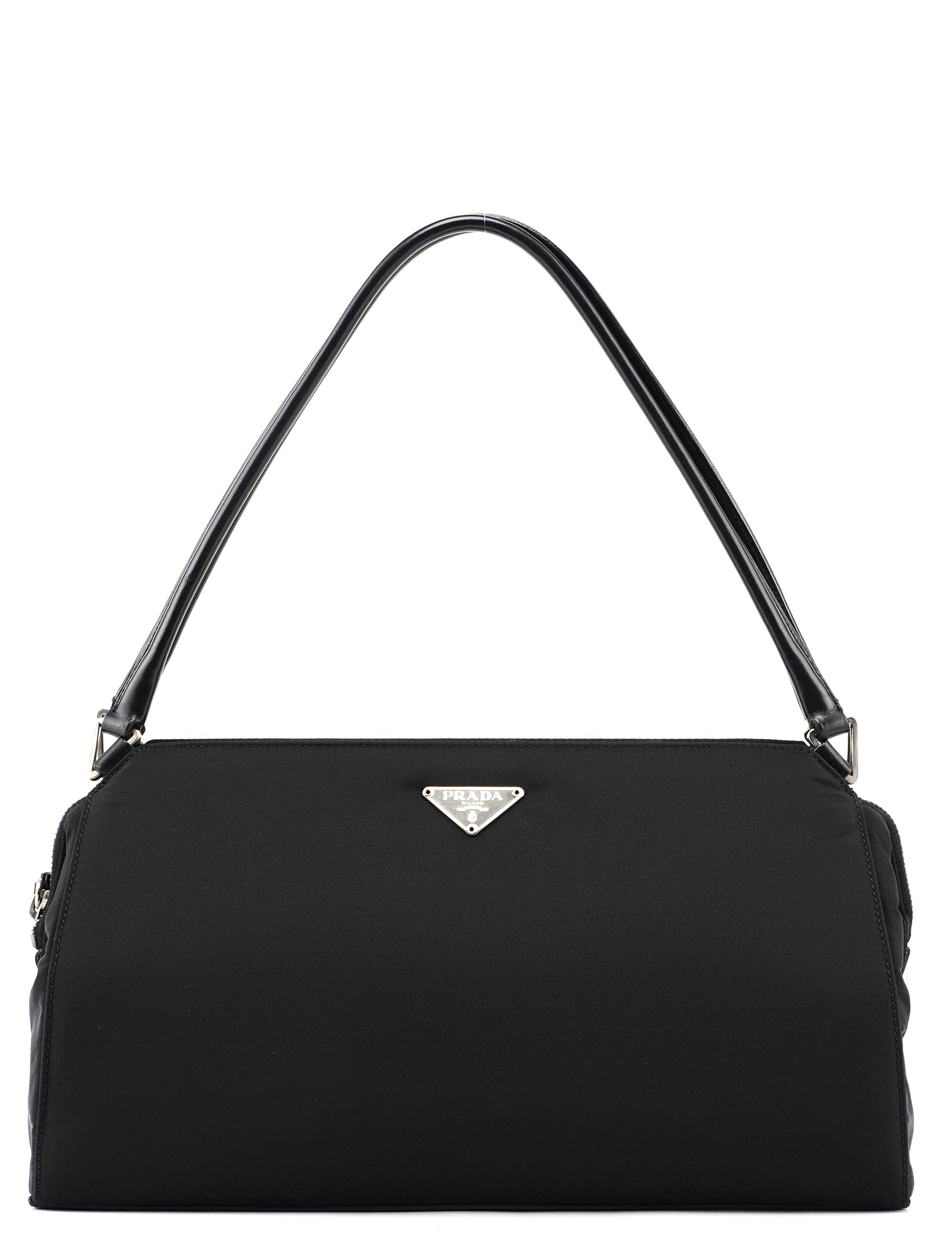 Black Tessuto Chic Shoulder Bag