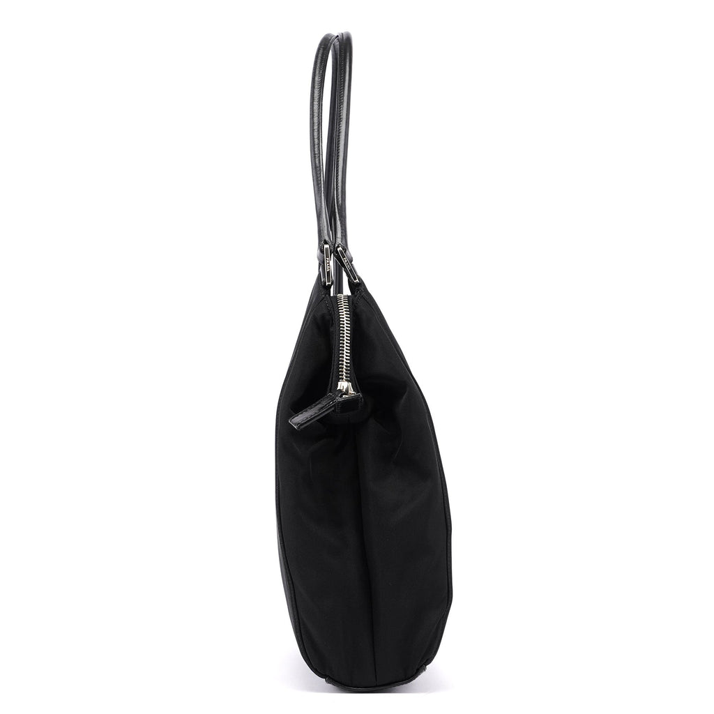 Black Tessuto Chic Shoulder Bag