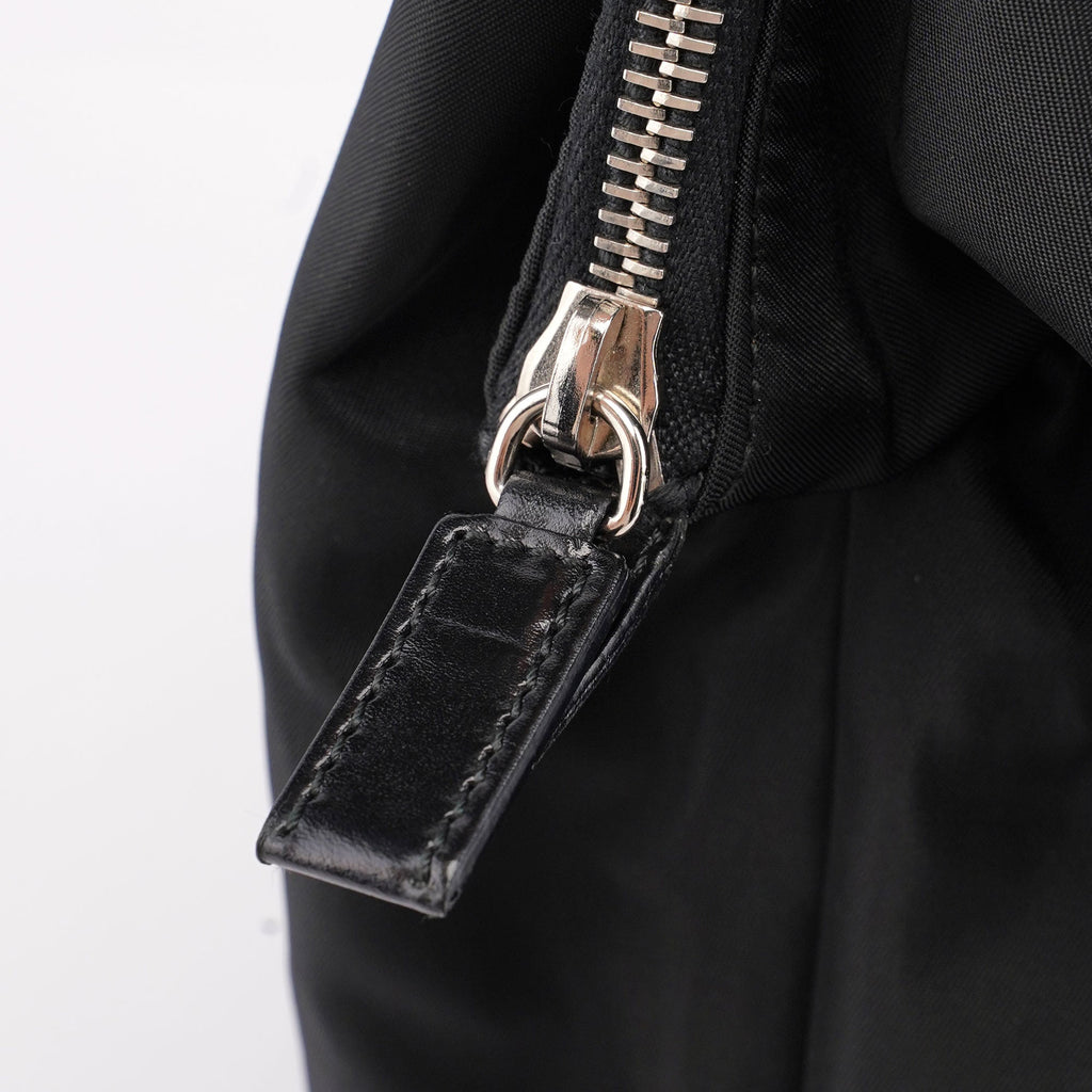 Black Tessuto Chic Shoulder Bag