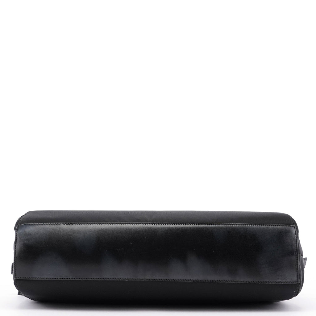 Black Tessuto Chic Shoulder Bag